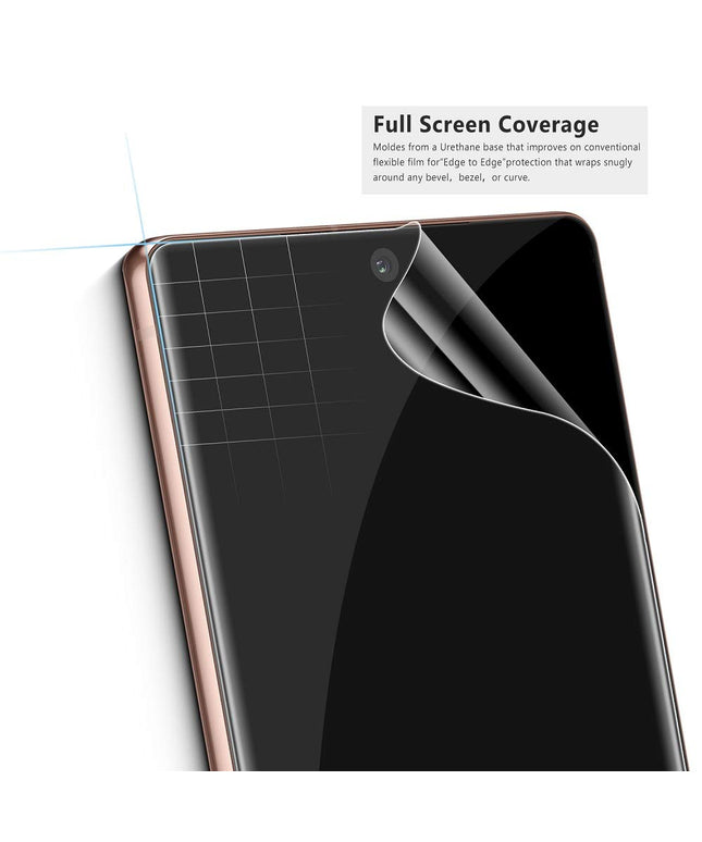 Unbreakable Membrane Screen Guard Compatible with Oneplus 12R Mobile phone (Covers Edges)