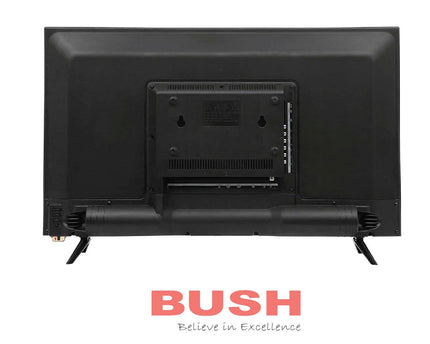 BUSH LED TV (80 cm) 32 Inch HD Ready Android Smart TV with Surround Dolby Sound, Hot Keys in Remote, Frameless Series (Black)