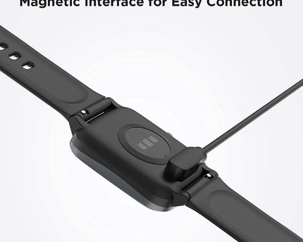 FIRE BOLTT Smartwatch USB All Type Charging Charger Compatible with Boat, Fire Boltt, Noise, Dizo, beatXP, Fast-Track & All 2 Pin Charger Watches (Cable Only)