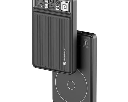 Portronics Luxcell Wireless Mini 10k 10000mAh 15W (Black)