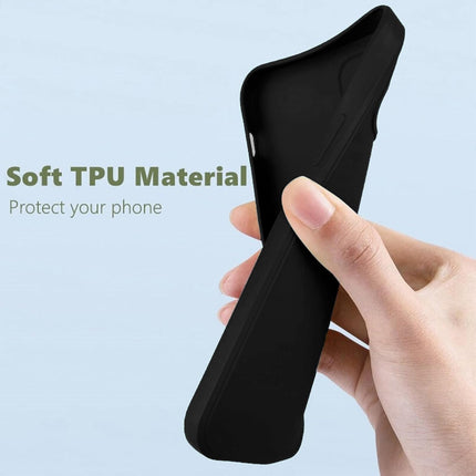 TEKOGEAR® Oppo Reno 14 Back Cover | Soft Silicone Slim Back Case Cover for Oppo Reno 14- Black