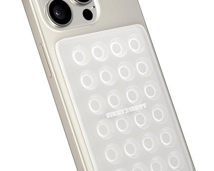 Phone Case Sticker Grip Silicone Holder Mount for Hands-Free Mobile Accessory Holder Grip, Video Phone Accessory Compatible Mirror, Shower