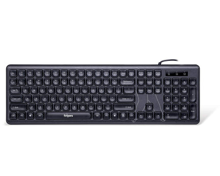 Fingers SuperClicks K4 Wired Multimedia USB Keyboard