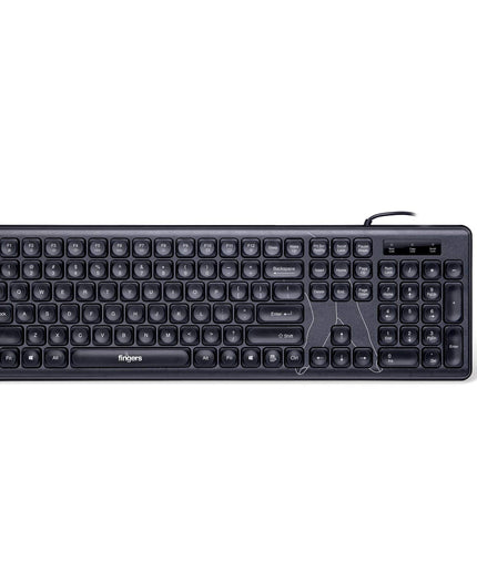 Fingers SuperClicks K4 Wired Multimedia USB Keyboard