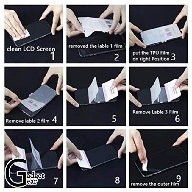Unbreakable Screen Protector Hydrogel Membrane Compatible with Apple iWatch 7 41mm | Edge to Edge Coverage with Easy Installation Kit(Set of 1)