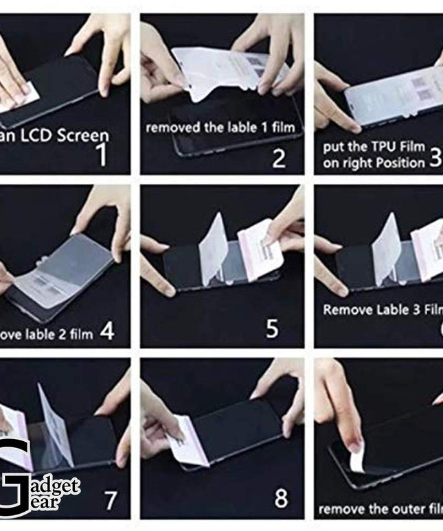 Unbreakable Screen Protector Hydrogel Membrane Compatible with Apple iWatch 7 41mm | Edge to Edge Coverage with Easy Installation Kit(Set of 1)