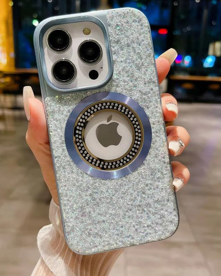 Luxury Hummy Case Sparkling Powder  Case for iPhone