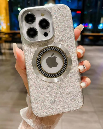 Luxury Hummy Case Sparkling Powder  Case for iPhone