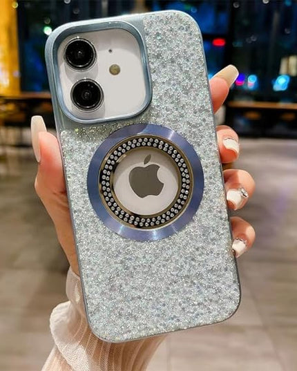 Luxury Hummy Case Sparkling Powder  Case for iPhone