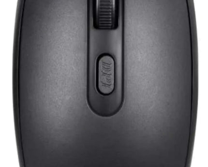 Enter Wireless Voyager Mouse with Silent Buttons, 2.4 GHz with USB Nano Dongle for PC/Mac/Laptop, Auto Power Saving Mode, 1600 DPI with Adjustable DPI Button (Black)