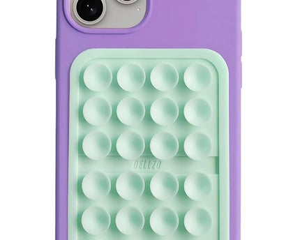 Phone Case Sticker Grip Silicone Holder Mount for Hands-Free Mobile Accessory Holder Grip, Video Phone Accessory Compatible Mirror, Shower