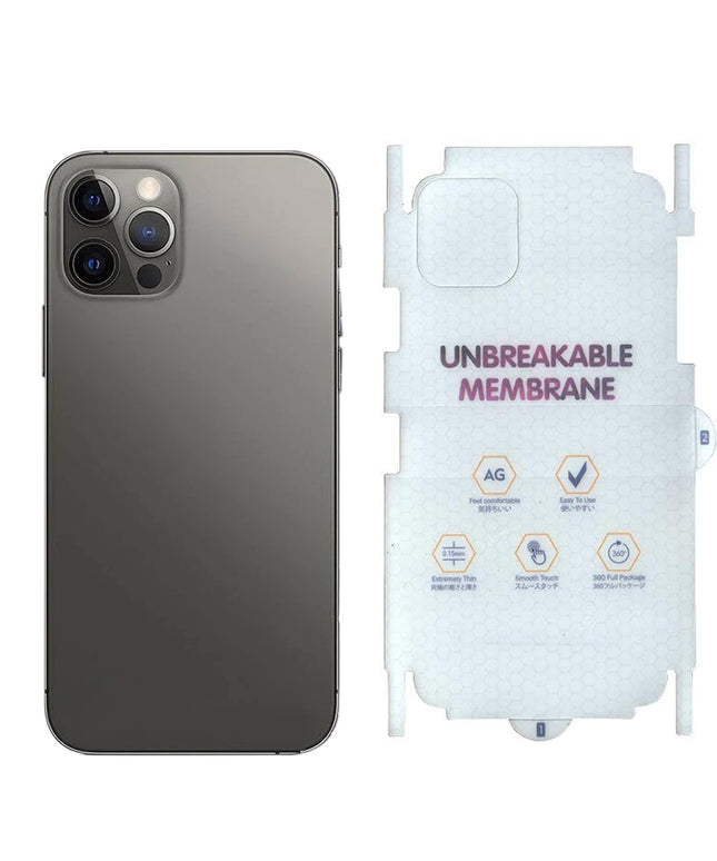 Humpy Case Back Screen Protector for iPhone 15 Pro Max Unbreakable Membrane Scratch Guard Transparent TPU Full Fit Protective, Case Friendly, Compatible with iPhone 15 Pro Max