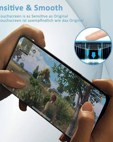 HC® Realme Narzo 70 Turbo 5G Ultra Premium Advanced Tempered Glass | HD clarity Full Edge Protection for Realme Narzo 70 Turbo 5G