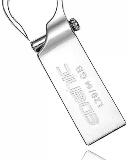 EDENIC 64 GB 64 GB Pen Drive  (Silver)