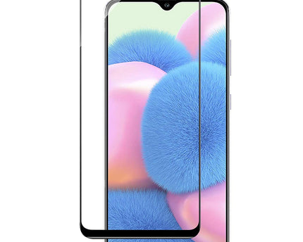 TEKOGEAR Tempered Glass for Samsung Galaxy M21 / M30s / M30 / A30s / M21 (2021) Edition | Screen Protector Full HD Quality Tempered Glass Anti-Scratch Edge to Edge Coverage with Installation Kit (Black)