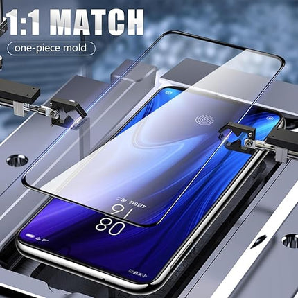 TEKO GEAR® Oppo Reno 14 Premium Advanced Tempered Glass | HD clarity Full Edge Screen Protector for Oppo Reno 14 5G
