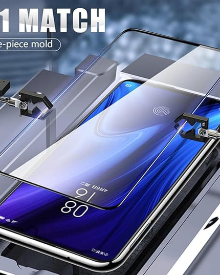 HC® Oppo Reno 14 Premium Advanced Tempered Glass | HD clarity Full Edge Screen Protector for Oppo Reno 14 5G