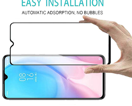 TEKOGEAR Tempered Glass for Samsung Galaxy M21 / M30s / M30 / A30s / M21 (2021) Edition | Screen Protector Full HD Quality Tempered Glass Anti-Scratch Edge to Edge Coverage with Installation Kit (Black)