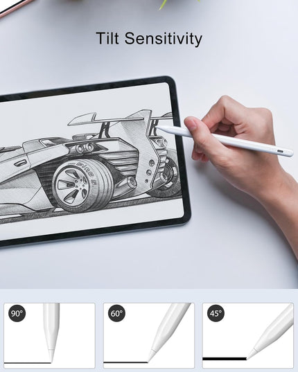 Android Tablet & iOS All iPad Pencil NO.1 Sales in US&EU,13 Mins Fast Charge Stylus Pen for iPad with Palm Rejection for 2018-2025 iPad Air 3/4/5/M2/M3, iPad mini 5/6, iPad 6/7/8/9/10/11, iPad Pro