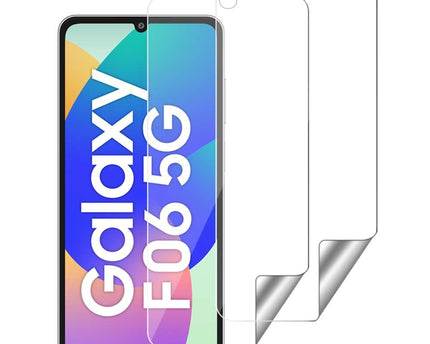 Unbreakable Nano Film Glass Screen Protector for Samsung Galaxy M06 5G | Galaxy F06 5G [ Flexible like a Screen Guard, Harder than a Tempered Glass ]