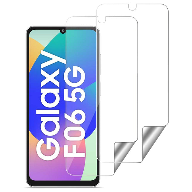 Unbreakable Nano Film Glass Screen Protector for Samsung Galaxy M06 5G | Galaxy F06 5G [ Flexible like a Screen Guard, Harder than a Tempered Glass ]