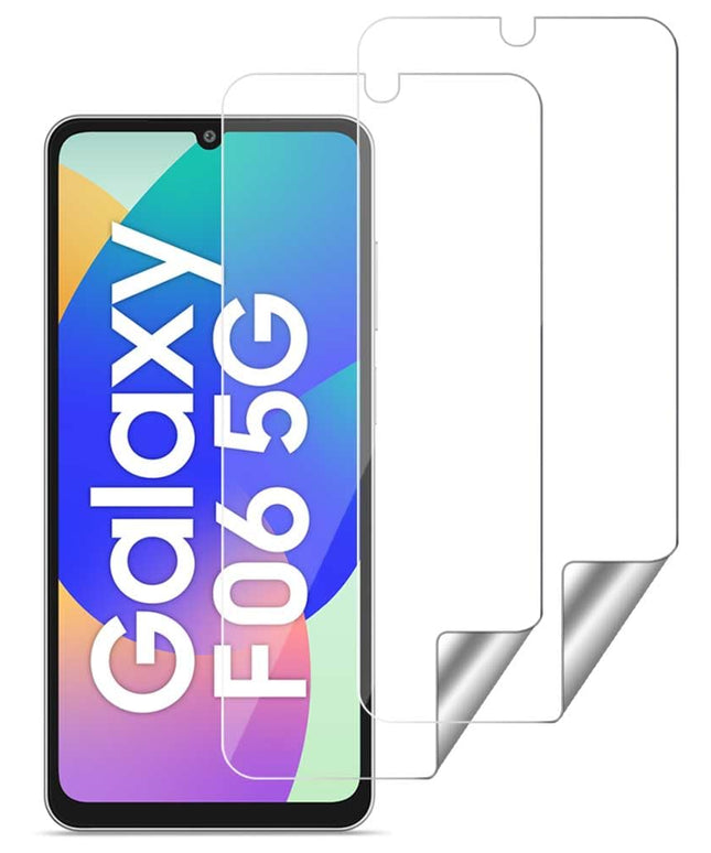 HC Unbreakable Nano Film Glass Screen Protector for Samsung Galaxy M06 5G | Galaxy F06 5G [ Flexible like a Screen Guard, Harder than a Tempered Glass ]