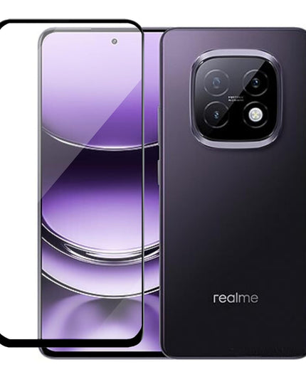 HC® Realme Narzo 70 Turbo 5G Ultra Premium Advanced Tempered Glass | HD clarity Full Edge Protection for Realme Narzo 70 Turbo 5G