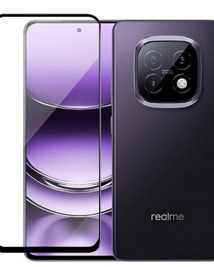 HC® Realme Narzo 70 Turbo 5G Ultra Premium Advanced Tempered Glass | HD clarity Full Edge Protection for Realme Narzo 70 Turbo 5G