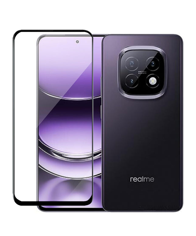 HC® Realme Narzo 70 Turbo 5G Ultra Premium Advanced Tempered Glass | HD clarity Full Edge Protection for Realme Narzo 70 Turbo 5G