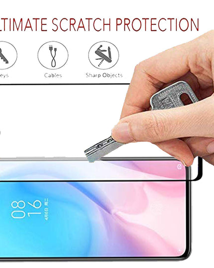 HC Tempered Glass for Samsung Galaxy M21 / M30s / M30 / A30s / M21 (2021) Edition | Screen Protector Full HD Quality Tempered Glass Anti-Scratch Edge to Edge Coverage with Installation Kit (Black)
