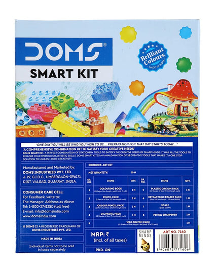 Doms Smart Kit School Accessories Kit
