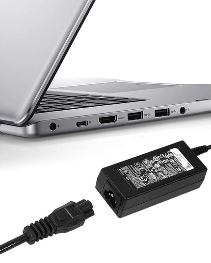 tg 3 Pin Laptop Power Cable Universal Replacement for Laptop Charger Adapter Power Cord for Laptop - (1.5M, Black)