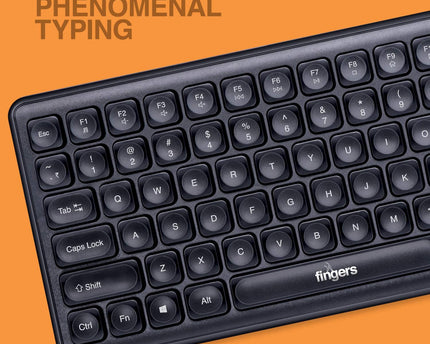 Fingers SuperClicks K4 Wired Multimedia USB Keyboard