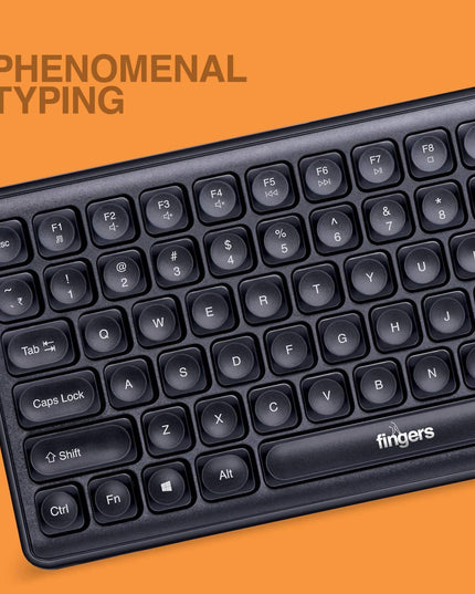 Fingers SuperClicks K4 Wired Multimedia USB Keyboard