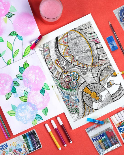 DOMS Painting Kit Gifting Range for Kids Art Strokes Kit, Multicolor