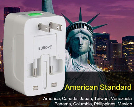 TGG 224+ Countries Supported 2024 Universal Travel Adapter Plug Travel Adapter International All in One Worldwide Universal Travel Adapters Compatible with Smart Phone, Laptop, Mobile, Camera, Tablet