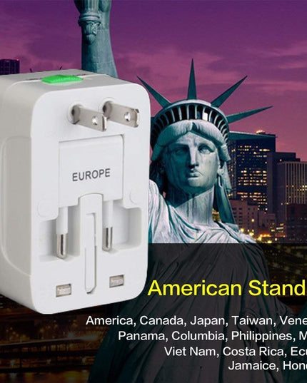 TGG 224+ Countries Supported 2024 Universal Travel Adapter Plug Travel Adapter International All in One Worldwide Universal Travel Adapters Compatible with Smart Phone, Laptop, Mobile, Camera, Tablet