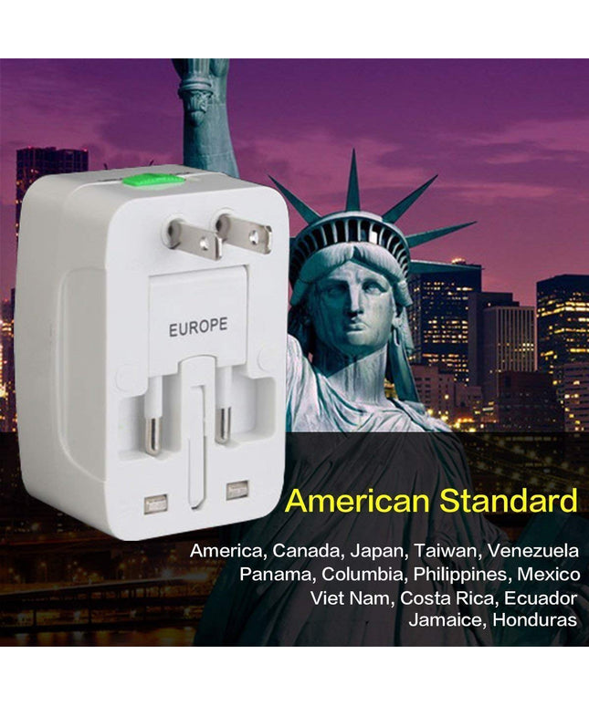 TGG 224+ Countries Supported 2024 Universal Travel Adapter Plug Travel Adapter International All in One Worldwide Universal Travel Adapters Compatible with Smart Phone, Laptop, Mobile, Camera, Tablet