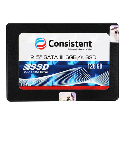 Consistent 2.5 SATA 128 GB Laptop, Desktop Internal Solid State Drive (SSD) (CTSSD128S6 128GB SSD DRIVE)  (Interface: SATA, Form Factor: 2.5 Inch)