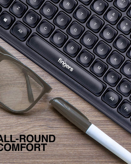 Fingers SuperClicks K4 Wired Multimedia USB Keyboard