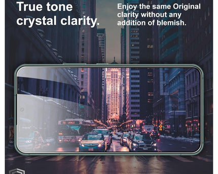 TG® Gorilla Tempered Glass Compatible with Samsung Galaxy S22  | Edge to Edge Coverage | Black