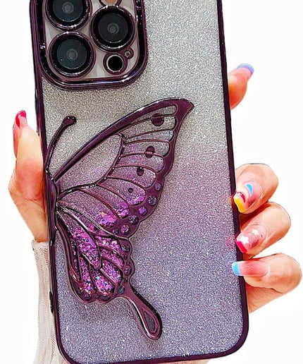Luxury Hummy Case Sparkling Powder  Case for iPhone