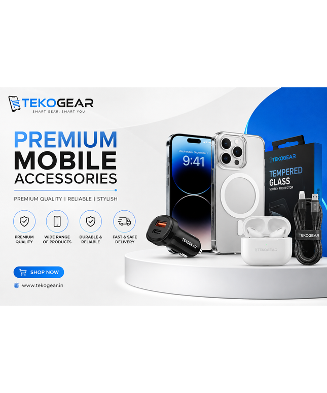 Premium Mobile Accessories – Smart Gear for Everyday Life | TEKOGEAR (Collab)
