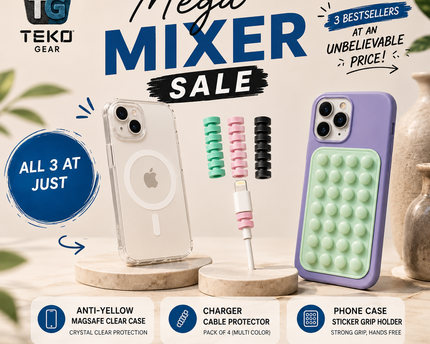 Mega Mixer Sale – 3 Phone Accessories at Just ₹1