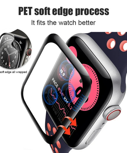 Apple Watch 45mm Series 7 Screen Protector Flexible TPU Guard