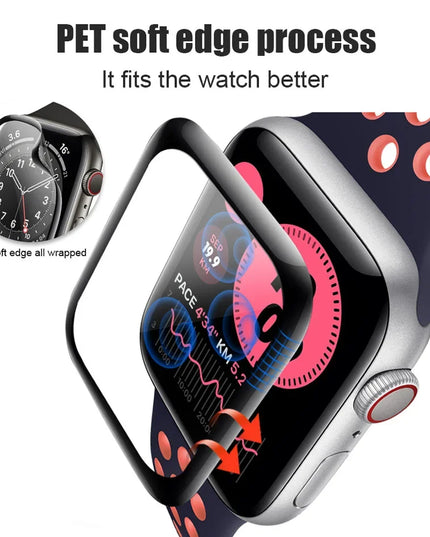 Apple Watch 45mm Series 7 Screen Protector Flexible TPU Guard