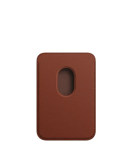 MagSafe Leather Wallet Card Holder