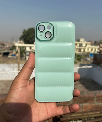 Puffer Case Down Jacket Airbag Shockproof iPhone Case