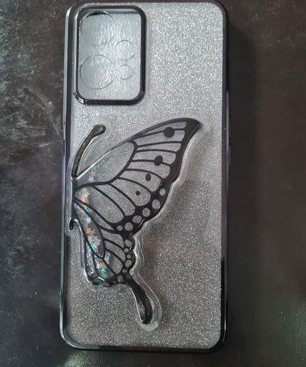 Luxury Glitter Cute Butterfly Plating Soft TPU