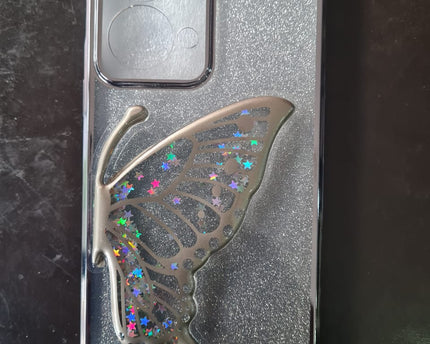 Luxury Glitter Cute Butterfly Plating Soft TPU